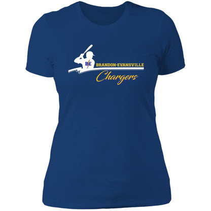 Chargers Baseball - Ladies' Boyfriend T-Shirt