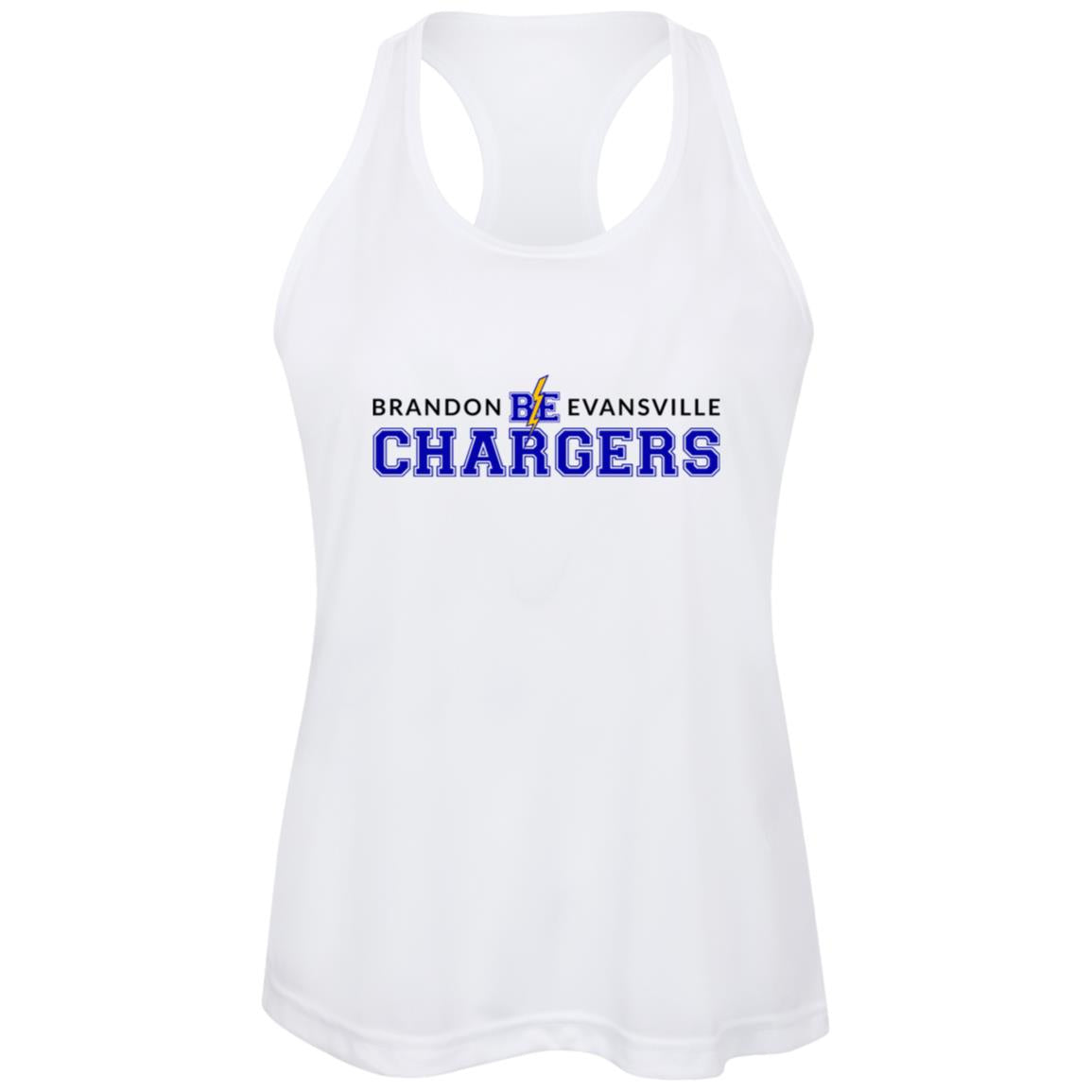 Chargers - Womens Zone Racerback Tank