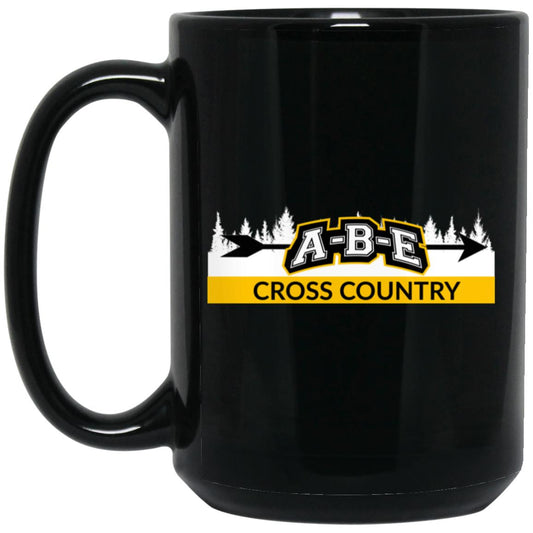 A-B-E Cross Country - 15oz Black Mug