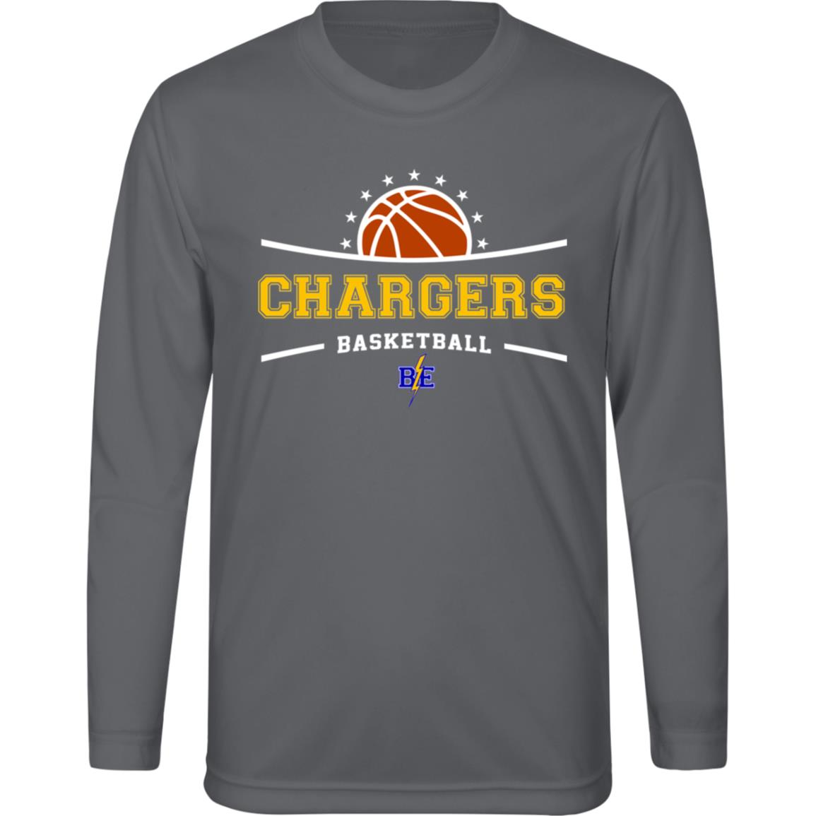 Chargers Basketball - Kids Zone Long Sleeve Tee