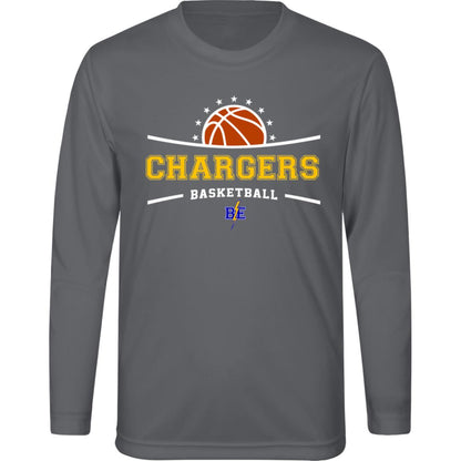 Chargers Basketball - Kids Zone Long Sleeve Tee