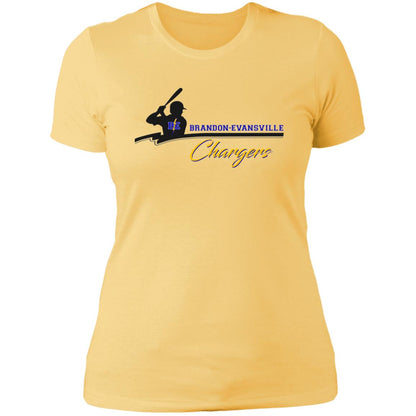 Chargers Baseball - Ladies' Boyfriend T-Shirt