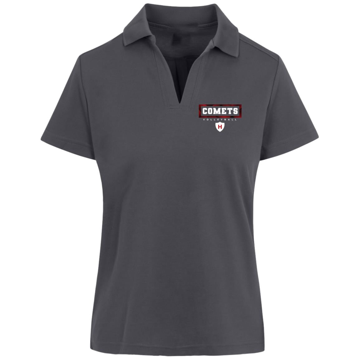 Comet Volleyball - CrownLux Womens Plaited Polo