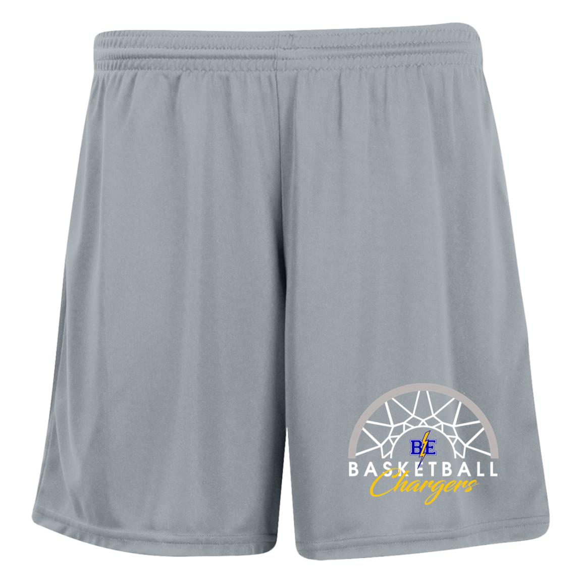 Chargers Basketball - Ladies' Moisture-Wicking 7 inch Inseam Training Shorts