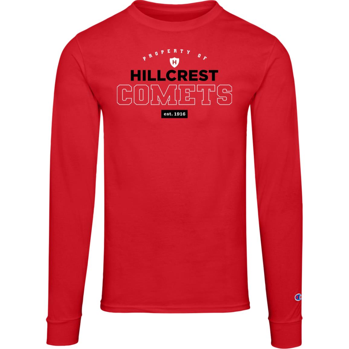 Hillcrest Comets - Champion Mens Long Sleeve Tee