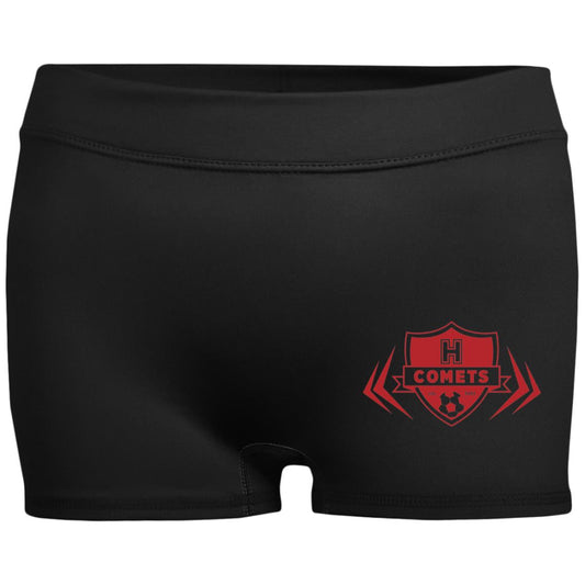 Comet Girls Soccer - Ladies' Fitted Moisture-Wicking 2.5 inch Inseam Shorts