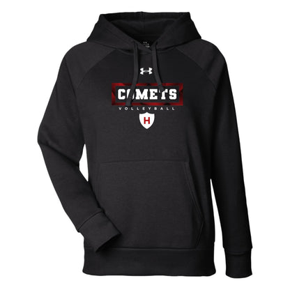 Comet Volleyball - Under Armour Womens Rival Fleece Hoodie