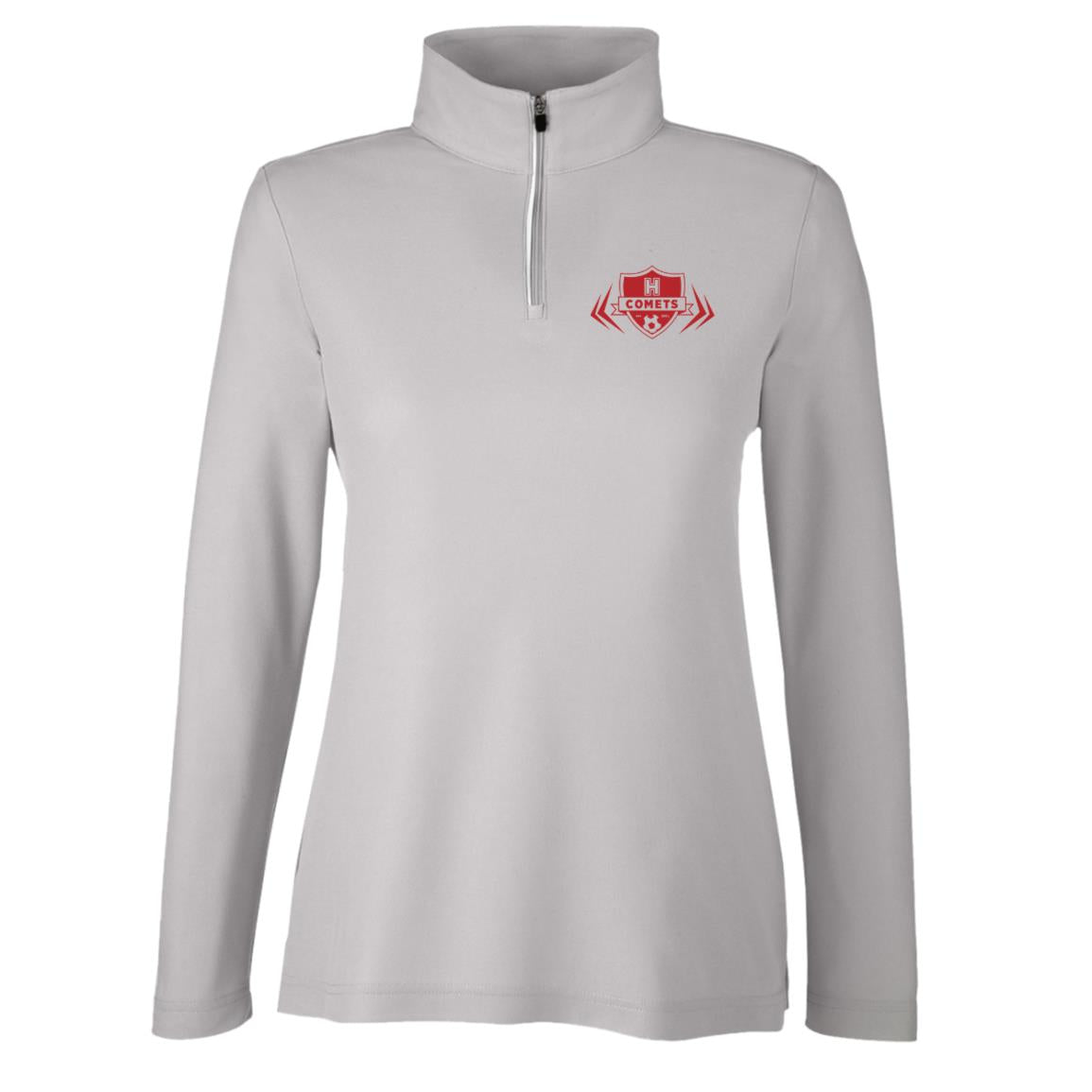 Comet Girls Soccer - Womens Fusion Quarter Zip