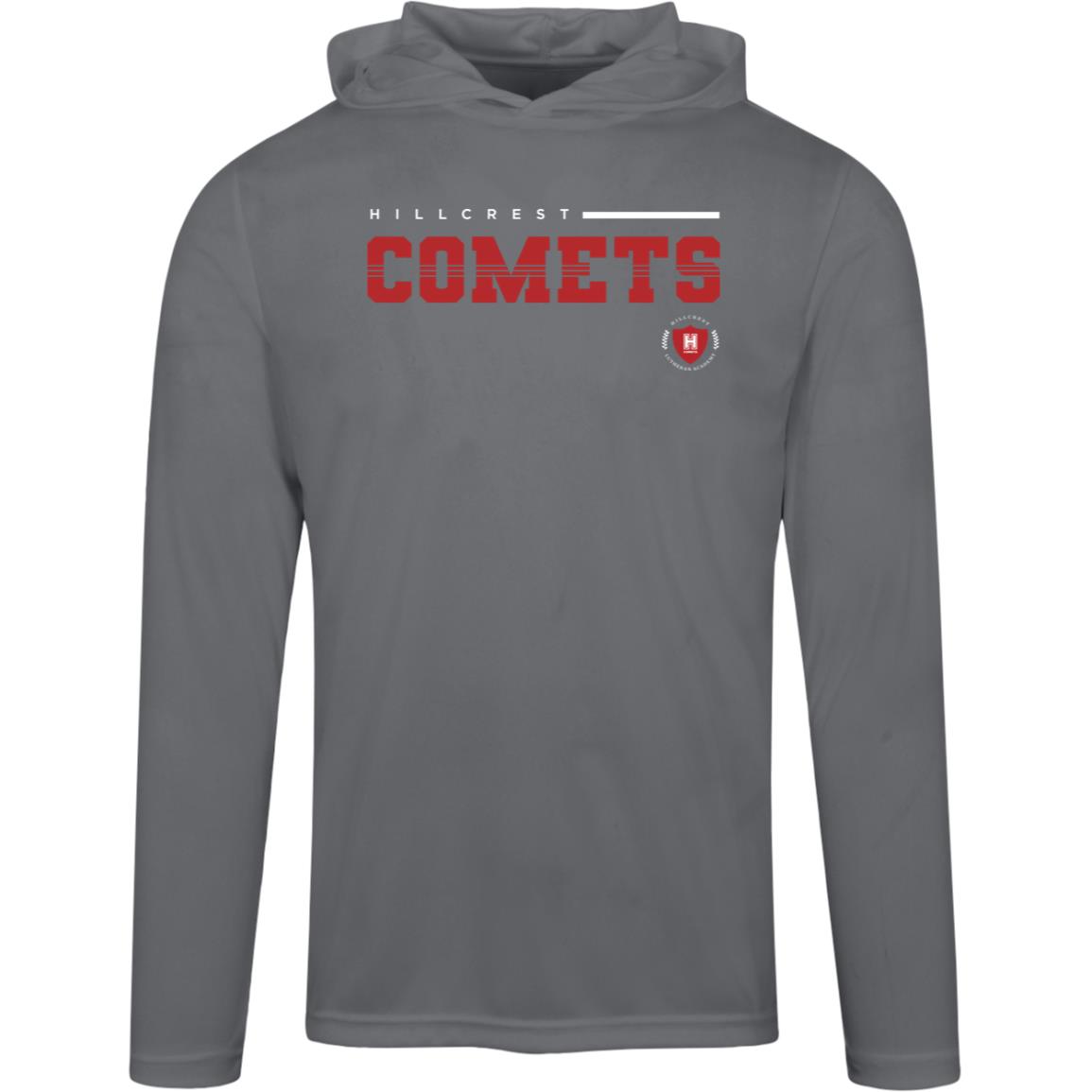 Hillcrest Comets - Mens Zone Hooded Tee