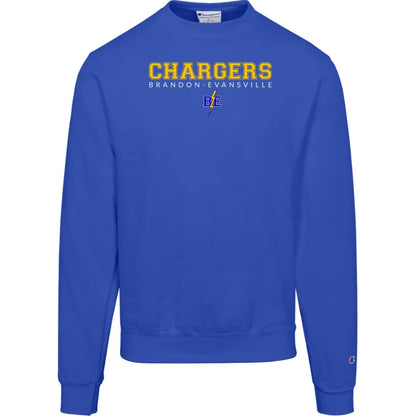 Chargers - Champion Mens Powerblend Crewneck Sweatshirt