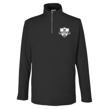 Comet Boys Soccer - Mens Fusion ChromaSoft Pique Quarter Zip