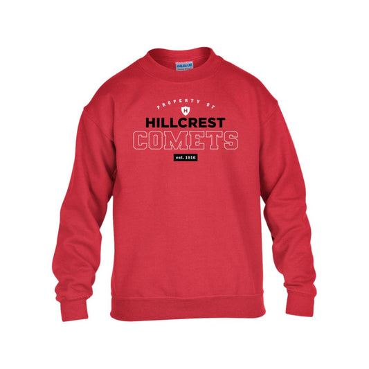 Hillcrest Comets - Kids Heavy Blend Fleece Crew