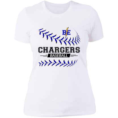 Chargers Baseball - Ladies' Boyfriend T-Shirt