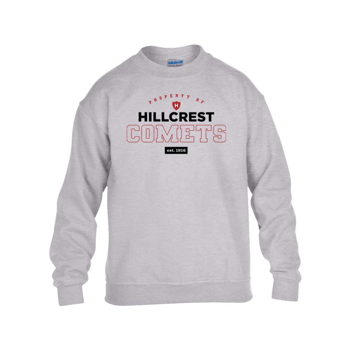 Hillcrest Comets - Kids Heavy Blend Fleece Crew