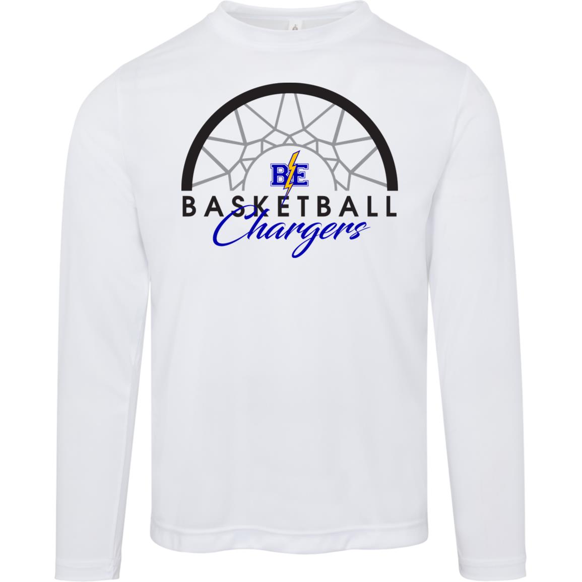 Chargers Basketball - Mens Zone Long Sleeve Tee