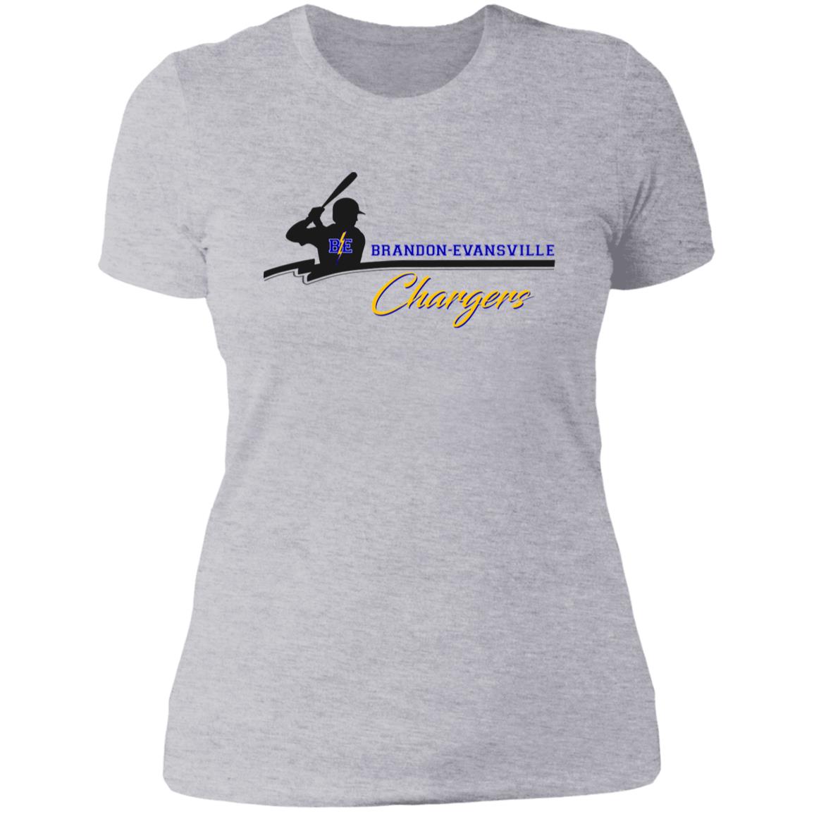 Chargers Baseball - Ladies' Boyfriend T-Shirt