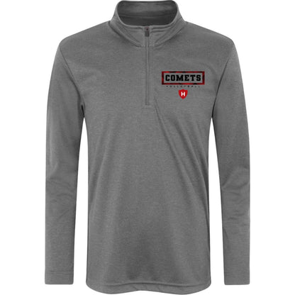 Comet Volleyball - Kids Heather Quarter Zip