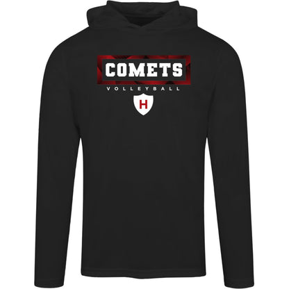 Comet Volleyball - Mens Zone Hooded Tee