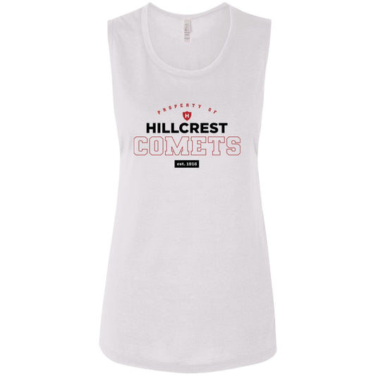 Hillcrest Comets - Ladies' Flowy Muscle Tank