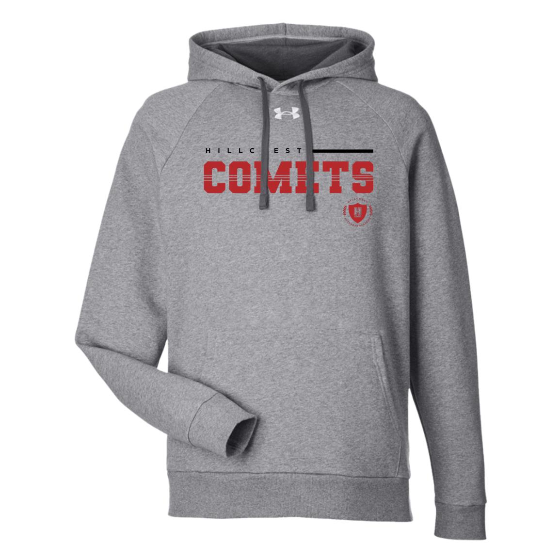 Hillcrest Comets - Under Armour Mens Rival Fleece Hoodie