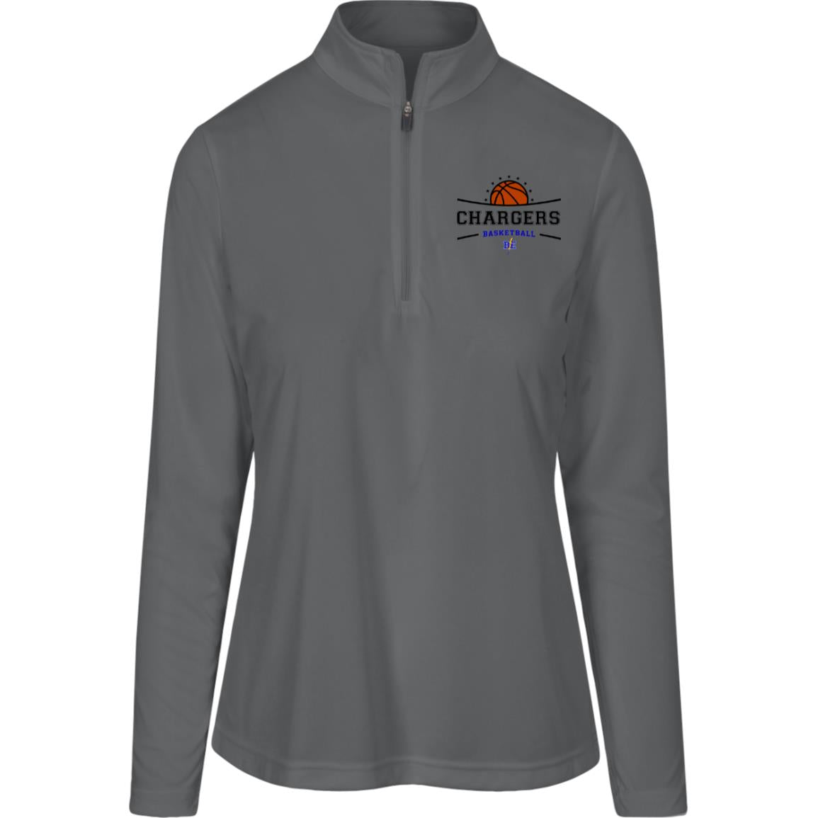 Chargers Basketball - Womens Zone Quarter Zip