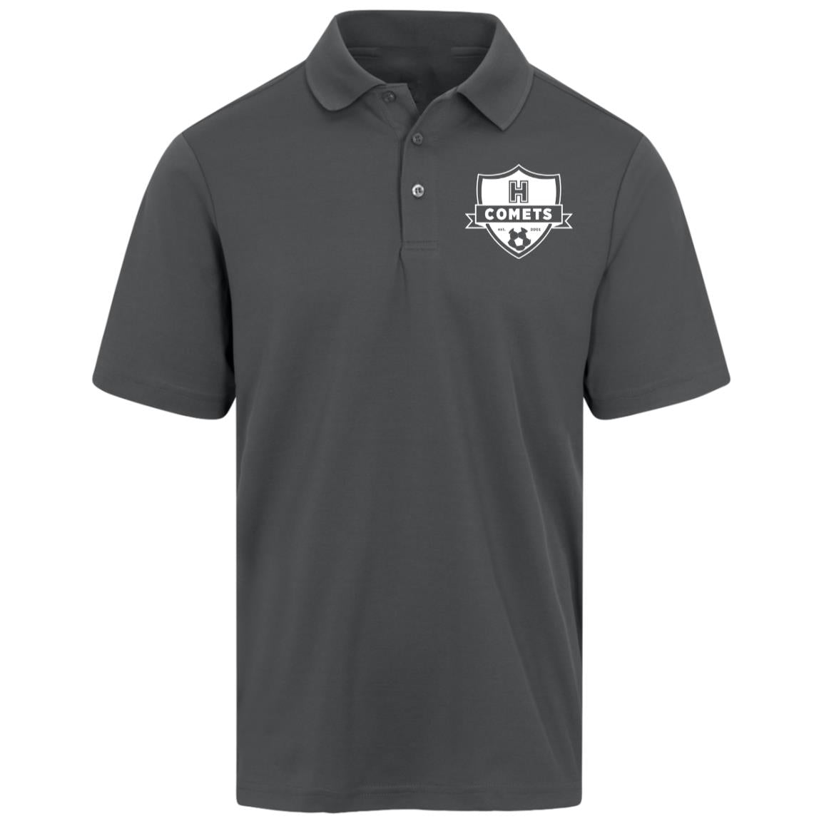 Comet Boys Soccer - CrownLux Mens Plaited Polo