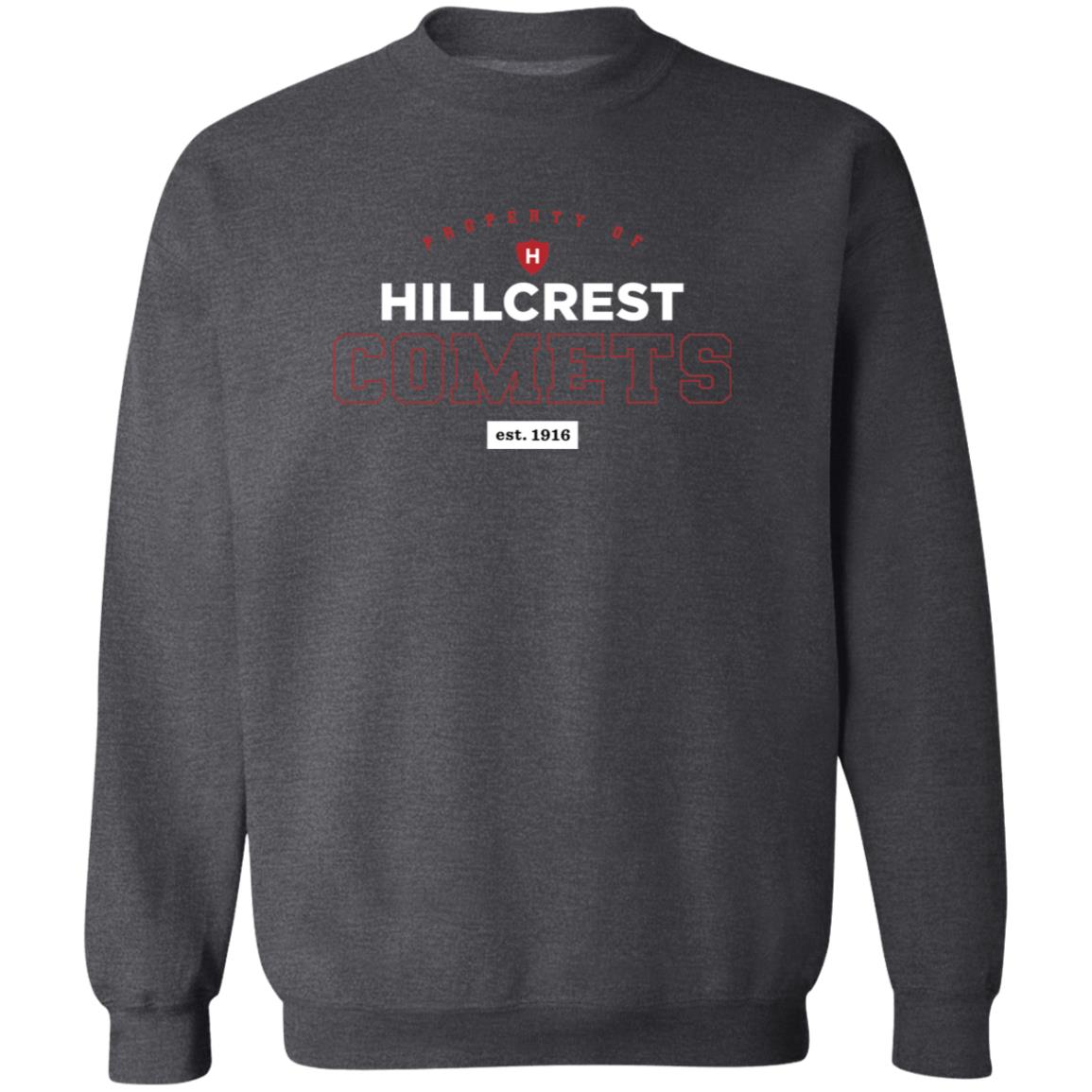 Hillcrest Comets - Crewneck Pullover Sweatshirt