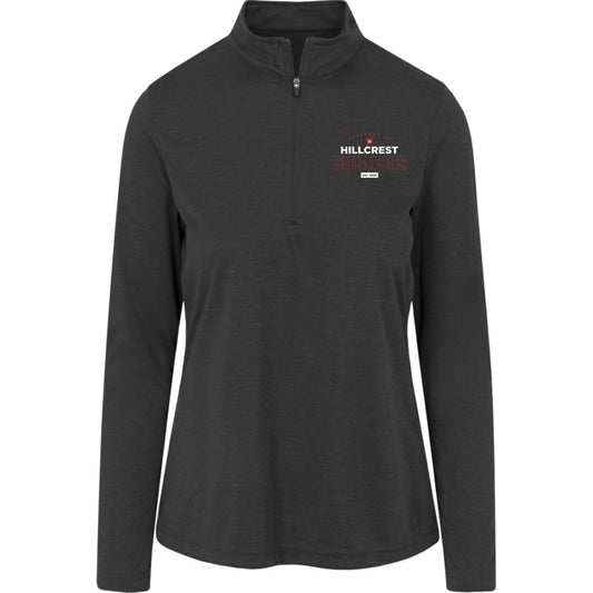 Hillcrest Comets - Womens Heather Quarter Zip