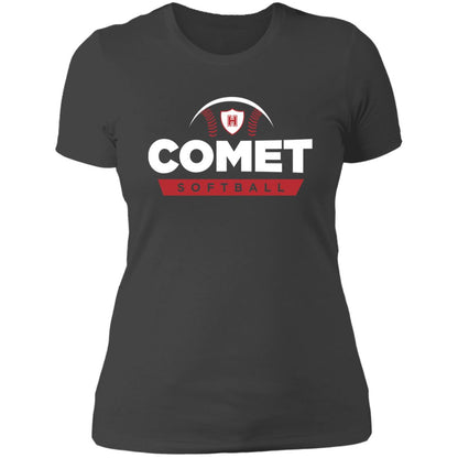 Comet Softball - Ladies' Boyfriend T-Shirt