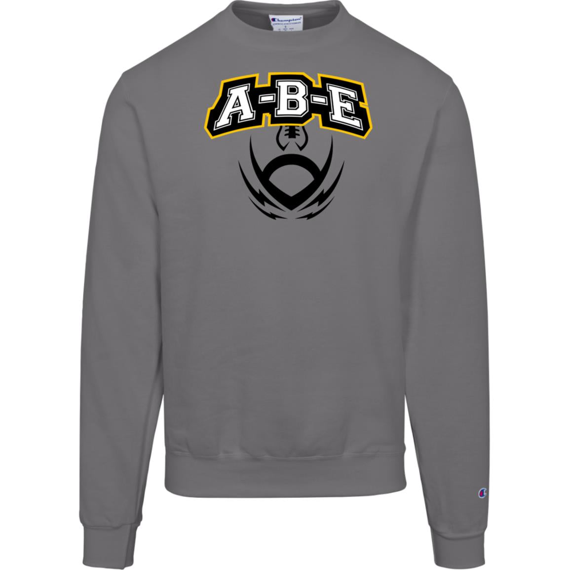 A-B-E Football - Champion Mens Powerblend Crewneck Sweatshirt