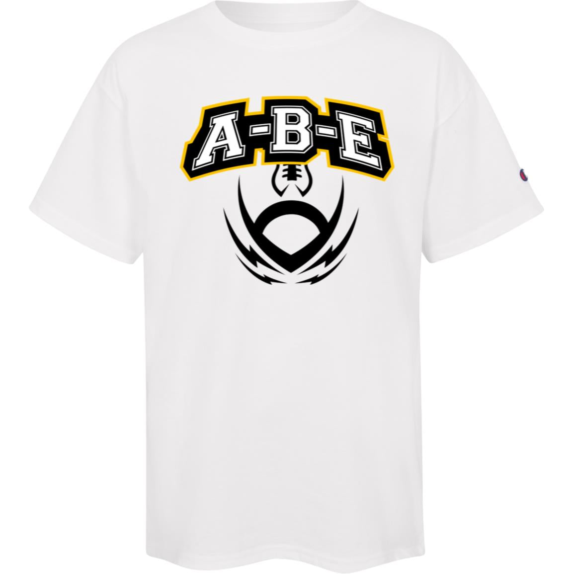 A-B-E Football - Champion Kids Short Sleeve Tee