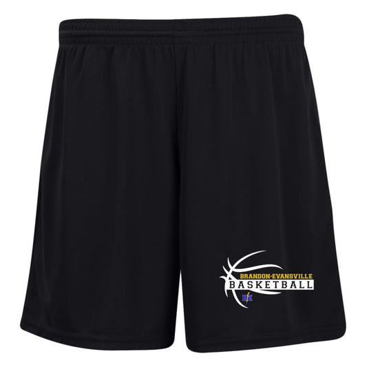 Chargers Basketball - Ladies' Moisture-Wicking 7 inch Inseam Training Shorts