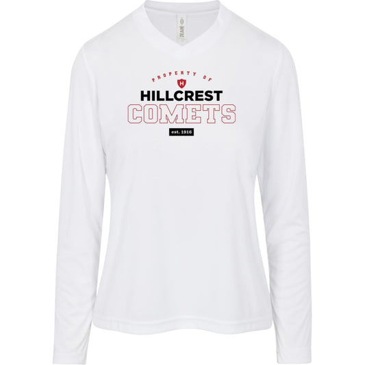 Hillcrest Comets - Womens Zone Long Sleeve Tee