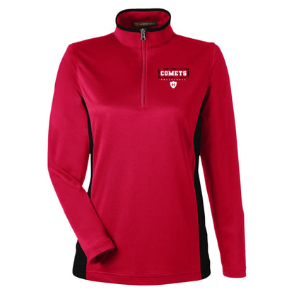 Comet Volleyball - Harriton Womens Quarter Zip