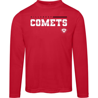 Hillcrest Comets - Mens Zone Long Sleeve Tee