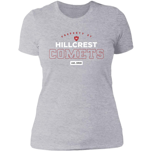 Hillcrest Comets - Ladies' Boyfriend T-Shirt