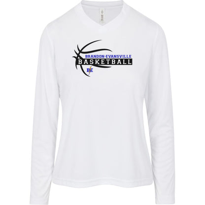 Chargers Basketball - Womens Zone Long Sleeve Tee