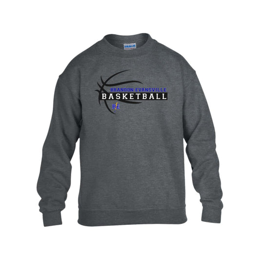 Chargers Basketball - Kids Heavy Blend Fleece Crew