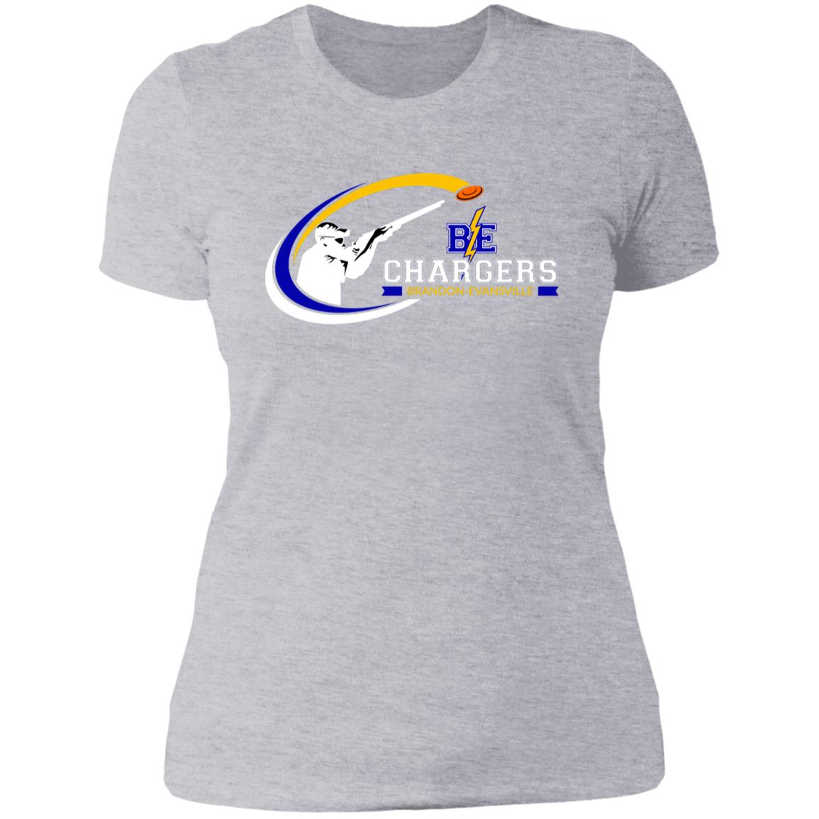 Chargers Trapshooting - Ladies' Boyfriend T-Shirt