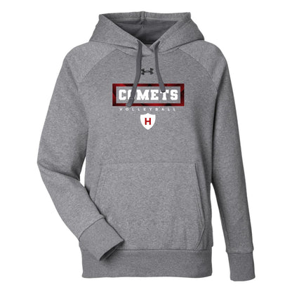 Comet Volleyball - Under Armour Womens Rival Fleece Hoodie