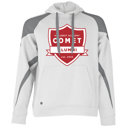 Comet Alumni - Athletic Colorblock Fleece Hoodie