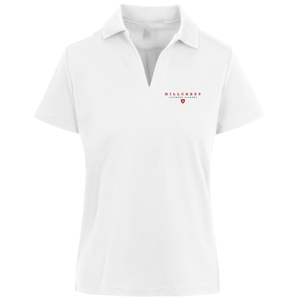 Hillcrest Comets - CrownLux Womens Plaited Polo