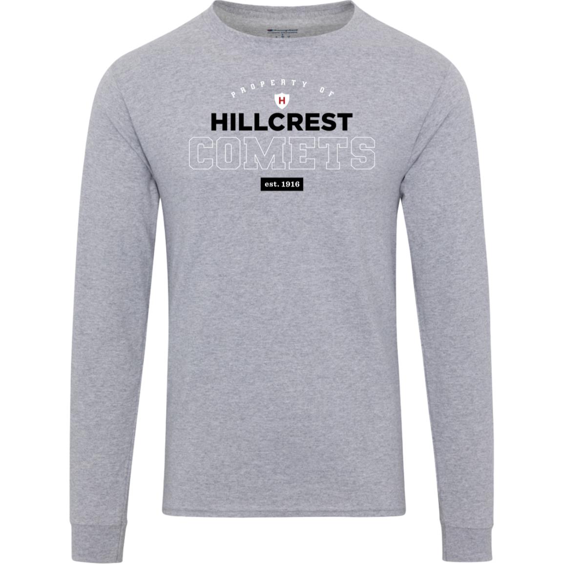 Hillcrest Comets - Champion Mens Long Sleeve Tee