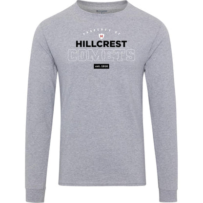 Hillcrest Comets - Champion Mens Long Sleeve Tee