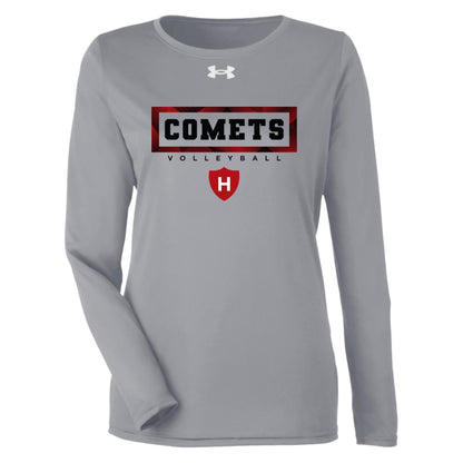 Comet Volleyball - Under Armour Womens Team Tech Long Sleeve Tee