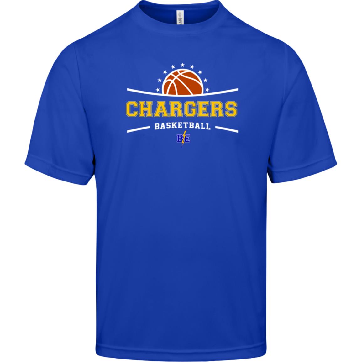 Chargers Basketball - Mens Zone Tee