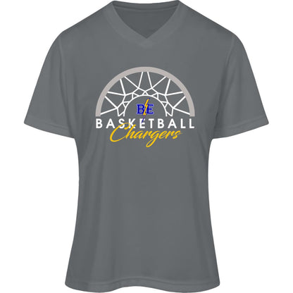 Chargers Basketball - Womens Zone Tee