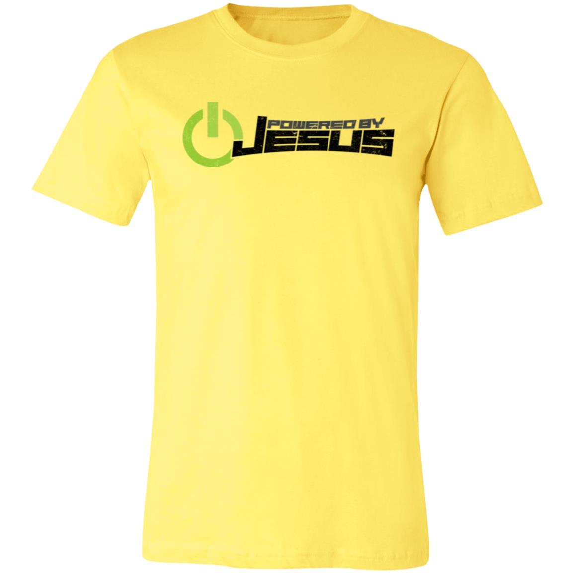 Powered by Jesus - Unisex Jersey Short-Sleeve T-Shirt