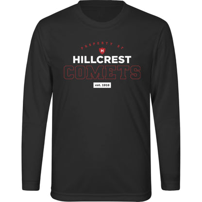 Hillcrest Comets - Kids Zone Long Sleeve Tee