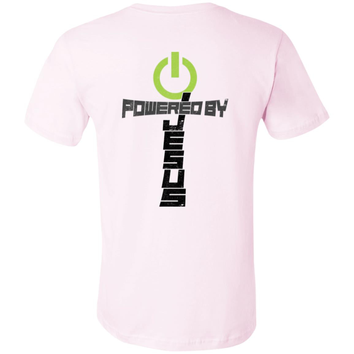 Powered by Jesus - Unisex Jersey Short-Sleeve T-Shirt